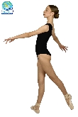 BODY DANZA IN LYCRA MONOSPALLA NERO DONNA